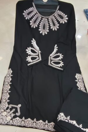 Heavy Reyon Emboradary Dress