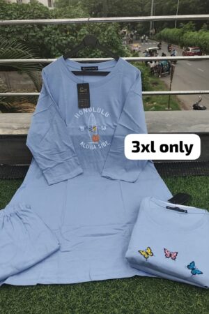 Soft Cotton Ladies Night Suit